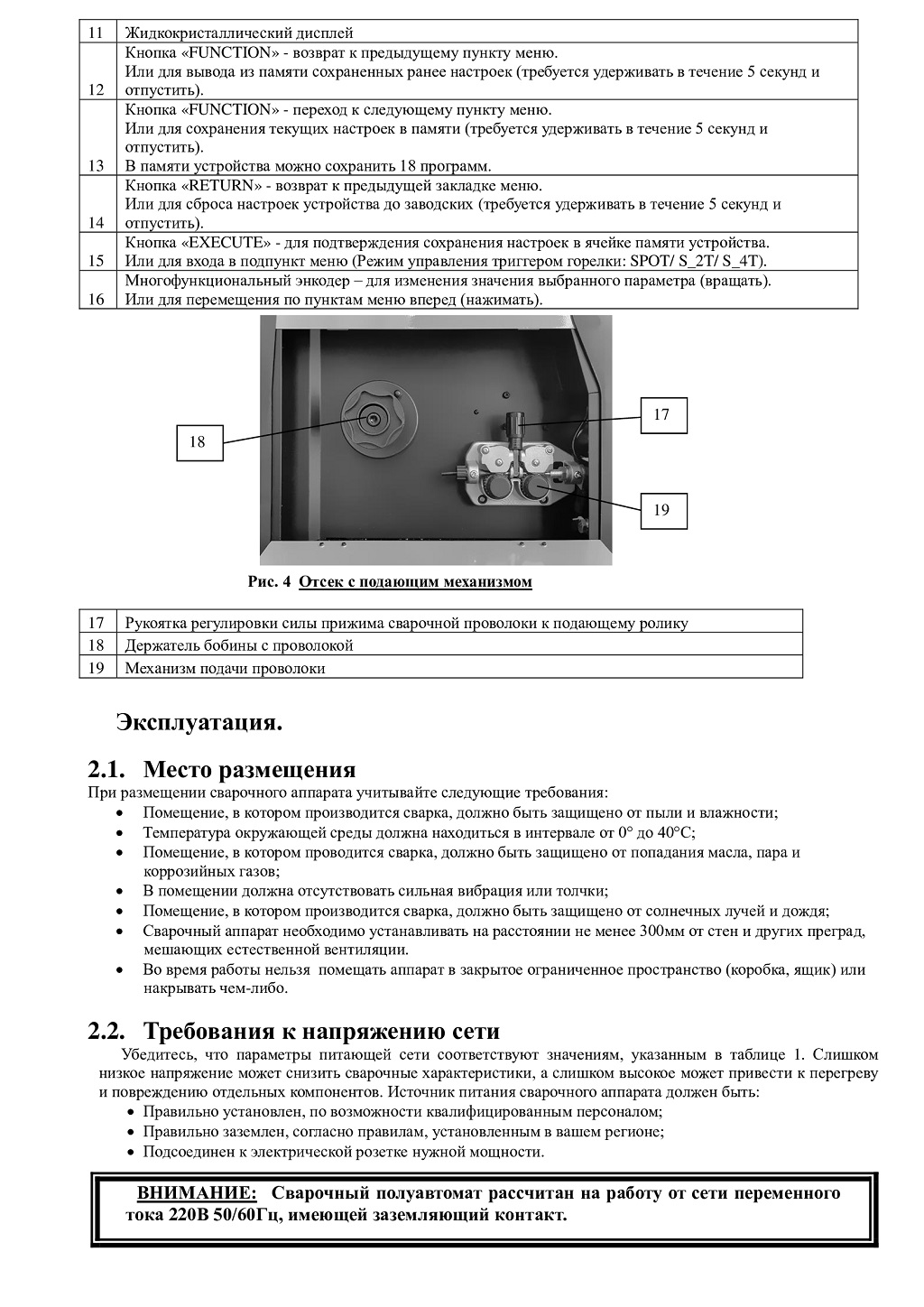 Паспорт полуавтомат TORROS MIG200 DoublePulse LCD