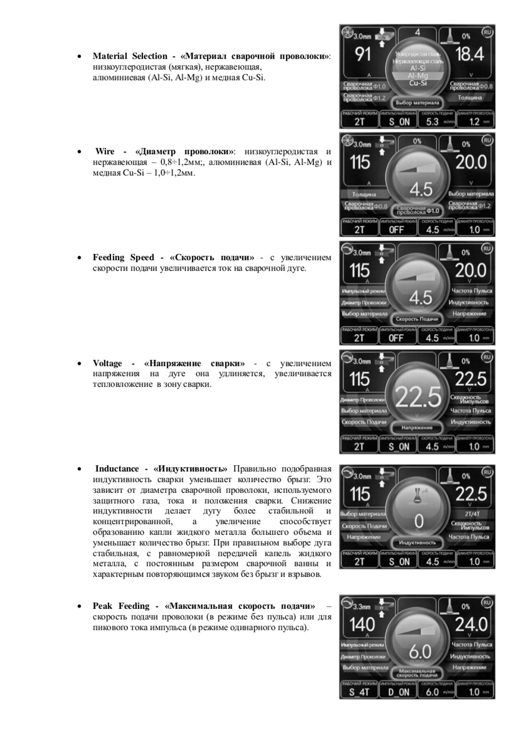 Паспорт полуавтомат TORROS MIG200 LCD